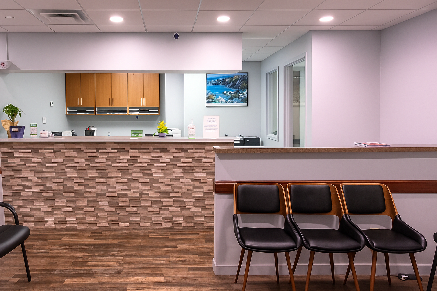 NYC Medical Doctor PC reception, Brooklyn